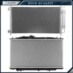 Aluminum Radiator & Condenser Cooling Kit For 2003-2007 Honda Accord New. Price: $111.26.
