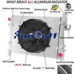 Radiator Shroud Fan For 2003-2009 Dodge Ram 2500 3500 1500 Pickup 5.7 V8 Fongoff New. Price: $184.95.