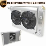 3-ROW Radiator W/ Fan Shroud Combo For 1977-1982 Chevy Corvette (C3) 350 V8 5.7L New. Price: $189.00.