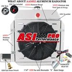 4ROW Radiator+shroud Fan For 41-1949,42 International Harvester KB2 KB3 Truck L6 New. Price: $379.00.