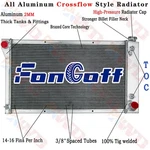 369 Row Aluminum Radiator For 67-1972 68 Chevy C/k C10 C20 C30 Gmc C2500 Truck New. Price: $139.00.