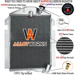 Rows Aluminum Radiator For Chevrolet Kc Kd Kf Kp Jc 3.5L L6 Engine 1939-1940 New. Price: $159.00.