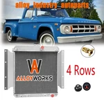 For 1961-1969 1965 1966 Dodge D100 Series Pickup L6 2.8/3.7L 4 Rows Radiator New. Price: $259.00.