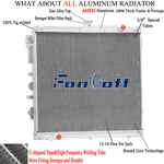 Row Aluminum Radiator For 2007-2014 2009 2012 2013 Toyota Tundra SR5 4.0L New. Price: $184.95.
