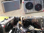 716 3ROW Radiator Shroud Fan For 1973-1987 Chevy C10 C20 C30 K10 Gmc C2500 K3500 New. Price: $259.00.