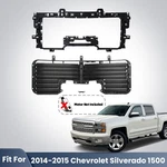 Radiator Bracket Grille Air Shutter Kit For 2014 2015 Chevrolet Silverado 1500 New. Price: $149.00.