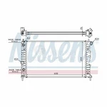 Nissens Radiator Front 68003A 4575734 For Saab New. Price: $167.87.