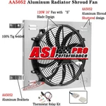 Asi Aluminum Shroud Fan +relay For 1963-1969 1968 Dodge Dart Charger Mopar V8 New. Price: $109.00.