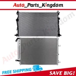 Aluminum Radiator & Ac Condenser Cooling Kit For 2014-2018 Jeep Cherokee 2.4L New. Price: $117.83.