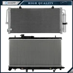 Aluminum Radiator & Ac Condenser Cooling Kit For 2002-2006 2007 Subaru Impreza New. Price: $111.66.