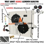 4 Row Radiator+shroud Fan For 2003-2009 06 07 08 Dodge Ram 2500 3500 5.9 6.7L New. Price: $459.00.