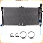 Radiator CU1518 W/ Universal Oil Hose Clamps Kit For Buick Regal Chevy Lumina V6 New. Price: $73.60.
