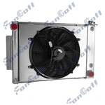3 Rows Radiator Shroud Fan Fit 1967-1969 Chevy Camaro Pontiac Firebird Fongoff New. Price: $199.00.