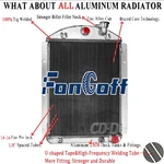 Aluminium 3-ROW Radiator For 1941-1946 Chevy Pickup Truck Small Block V8 3.8L New. Price: $139.00.