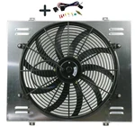 Radiator Shroud Fan For 1967-1969 Chevy Camaro/ Pontiac Firebird V8 337 New. Price: $99.00.