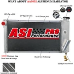 Asi Row Radiator Fit 1971-1977 1972 1976 Chevrolet Vega Pontiac Astre 2.3L L4 New. Price: $144.95.