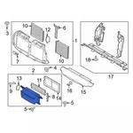 Genuine Ford Radiator Shutter Assembly NL3Z8475B New. Price: $493.18.