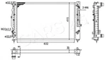Radiator For Audi Vw Chevrolet Mercedes Renault Toyota Citroen Ldv 4A0121251 New. Price: $66.37.
