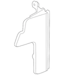 Genuine Kia Side Cover 29136-K0200 New. Price: $37.84.