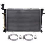 Radiator W/oil Hose Clamps Kit For 2005-09 Hyundai Tucson 2005-10 Kia Sportage New. Price: $73.38.