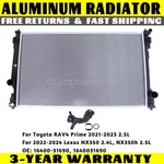 Engine Cooling Radiator For Toyota RAV4 Prime 2.5L Plug-in Hybrid 2021-2023 New. Price: $119.99.
