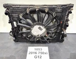 16-19 Oem Bmw G12 750 Engine N63R Main Radiators Cooling Fan Assembly Set 36K Used. Price: $600.00.