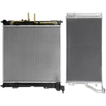Aluminum Radiator & Ac Condenser Cooling Kit For 2015 Kia Optima New. Price: $129.99.