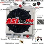 Radiator W/90W Shroud Fan For 1992-2000 Honda Civic Dx Ex Ek Acura Integra New. Price: $95.99.