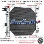 3ROW Aluminum Radiator For 2007-2015 Jeep Wrangler Jk 3.6L 3.8L Gas V6 Fongoff New. Price: $173.99.
