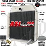 Asi Row Aluminum Radiator For 1941-1949 International Truck Pickup Mt CC4960 New. Price: $259.00.