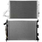 For 13 14 2015 Hyundai Elantra Gt Aluminum Radiator & Ac Condenser Cooling Kit New. Price: $95.31.