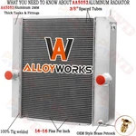 3 Row Radiator For 1997-2009 2008 International Harvester 4100 4200 4400 4900 New. Price: $299.00.