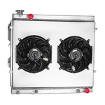 3ROWS Radiator+shroud+fan For Toyota 2000-2006 Tundra/ 2001-2007 Sequoia 4.7L V8 New. Price: $265.05.