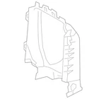 Genuine Mercedes-benz Air Ducting For Radiator 217-505-05-30 New. Price: $50.23.