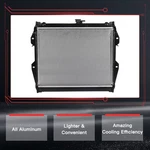For 1984-1995 Toyota Pickup 2.4L L4 Fits CU945 Aluminum Radiator Replacement New. Price: $62.88.