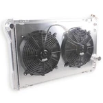 Row Aluminum Cooling Radiator Shroud Fan For 1989 1990 Chevy P20 P30 V8 5.7L New. Price: $184.50.