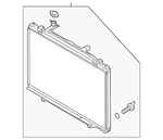Genuine Mazda Radiator Assembly PY8V-15-200 New. Price: $388.74.
