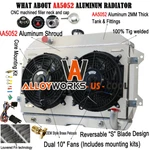 Row Aluminum Radiator+shroud Fan For Datsun 240Z 260Z 2.4L 2.6L L6 1970-1975 New. Price: $359.00.