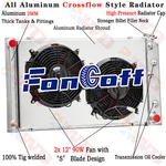 161 Row Aluminum Radiator Shroud Fan For 73-1986 Chevy/gmc C/k C10 C20 C30 K30 New. Price: $199.00.