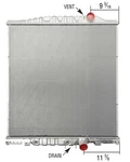 Radiator Spectra 2001-4605 New. Price: $1410.99.
