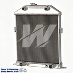 Aluminum Radiator Fits 1942-1948 Ford Deluxe/mercury Pickup Flathead Engine New. Price: $135.00.