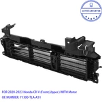 For 2020-2023 Honda Cr-v Front Upper Active Grill Shutter W/ Motor 71300TLAA51 New. Price: $120.15.