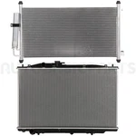 Aluminum Radiator & Condenser Cooling Kit For 2004-2006 Acura Tl 3.2L New. Price: $109.98.