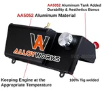 Aluminum Coolant Overflow Tank Fits 2003 2004 Ford Mustang Cobra Gt Svt V8 New. Price: $84.95.