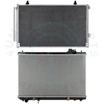 Radiator & Ac Condenser Cooling Kit For 2001-07 Toyota Highlander Base V6 New. Price: $125.46.