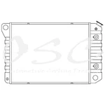 New Radiator Fits Part Numbers CU841 8010840 433570. Price: $222.13.