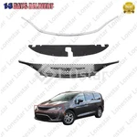 3PCS Front Grille Molding Trim & Panel Valance For 2017-2020 Chrysler Pacifica New. Price: $174.88.