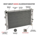 Row Radiator For 2005-2013 2008 Chevrolet Corvette C6 5.3L 6.2L 7.0L V8 New. Price: $122.19.