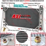 Asi Row Radiator For 2004-2013 Chevy SILVERADO/01-11 Gmc Sierra Yukon 6.0 V8 New. Price: $249.00.