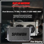 Spawon Fan Shroud + Radiator Fit Ford Bronco F-150 F-250 F-350 1985-1997 Row New. Price: $296.00.